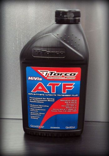 6 - torco racing automatic transmission fluid atf hivis 1 liter