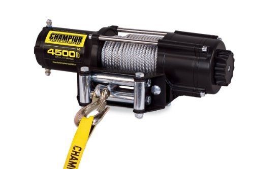 Champion power equipment 14560 wireless remote power winch kit - 4500 lb.