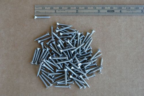 Aston martin #4 x 3/4&#034; stainless steel trim screws oval slotted head db2 db2/4