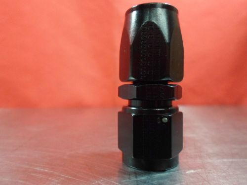 Fragola 220108 black aluminum 8an  femalet hose end  series 2000 pro-flow