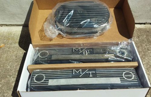 Small block chevy m/t valve covers &amp; air cleaner