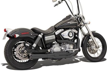 Bassani manufacturing road rage 2 mega power exhaust black (1d12rb)