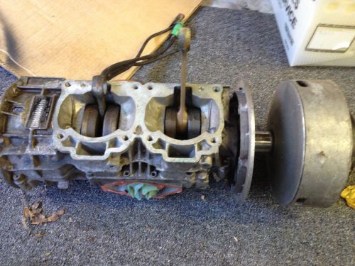 Ski doo mxz 700 complete crankcase crankshaft flywheel assy.