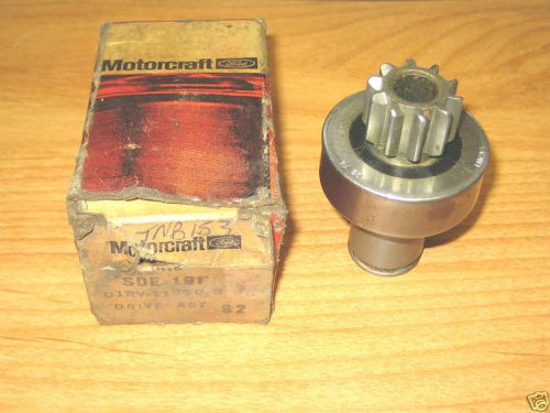 Nos ford 1971 mercury capri starter drive