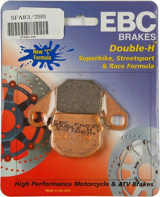 Ebc sfa83/2hh sfa hh double-h sintered compound replacement scooter brake pads