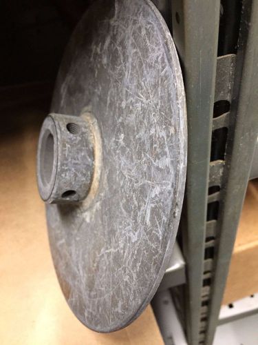 Comet 212369a - 6-3/8" dia disc caliper &amp; hub, 1" bore, 1/4" key with setscrew