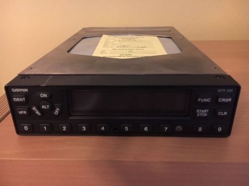 Garmin gtx 330 transponder