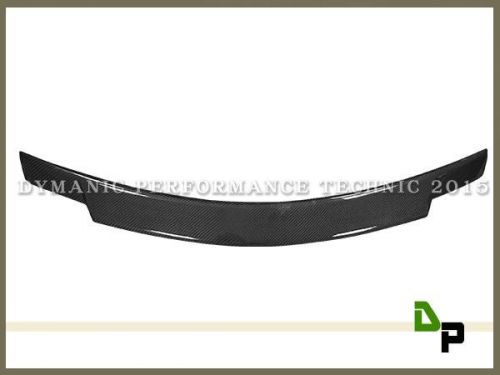 Carbon v style trunk spoiler lip for merecedes-benz c204 c-class coupe 2012-2014