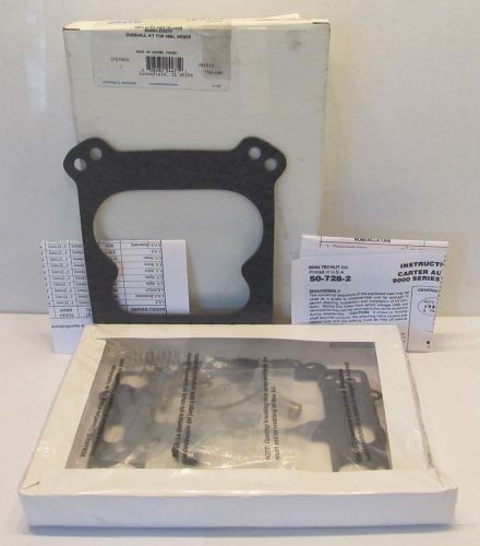 Nos sierra 18-7749 carb kit replaces mercruiser 809065 835076 4bbl weber