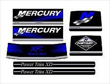 Mercruiser the new 2016 blue bravo one xr decals w/gray rams sticker set