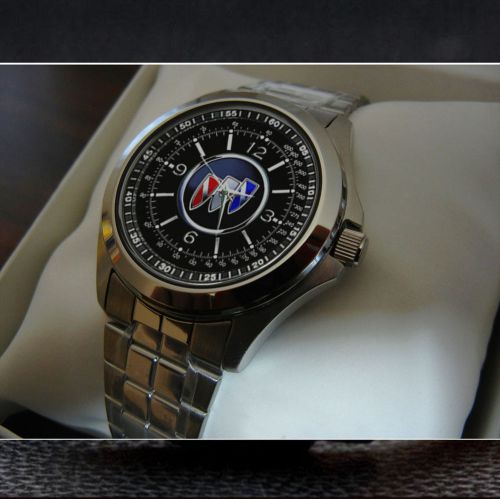 Buick emblem sport metal watch