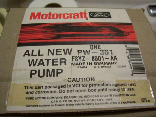 Electric vehicle parts ford ev waterpump