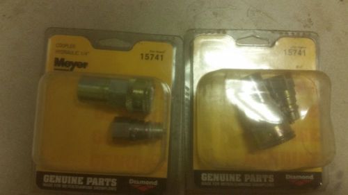 15741 meyer genuine hydraulic coupler 1/4&#034;