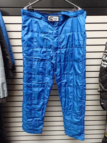 New impact team one driving suit pants xxl blue sfi 3.2a/5 21020706 usa made