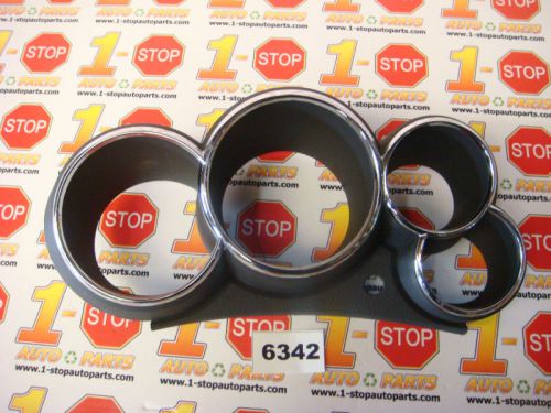 03 pontiac vibe speedometer dashboard  bezel oem