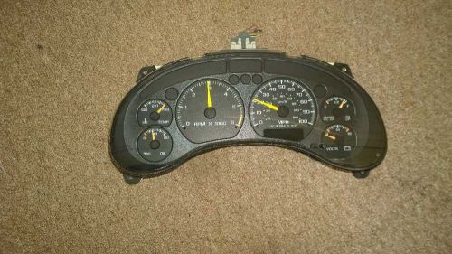 99 gmc jimmy 4.3 at speedometer cluster oem guarantee 173-s-2