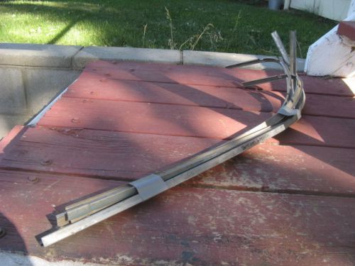 1964-6 chevrolet/gmc pickup windshield deluxe ss moulding set, vg driver quality