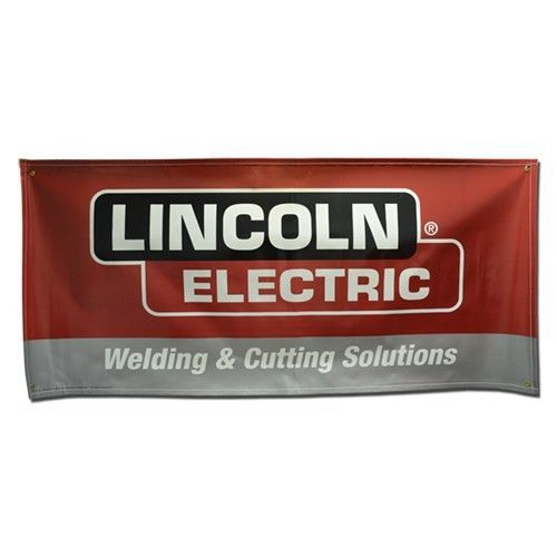 6 ft by 3 ft  - lincoln electric - welding - banner    street outlaws
