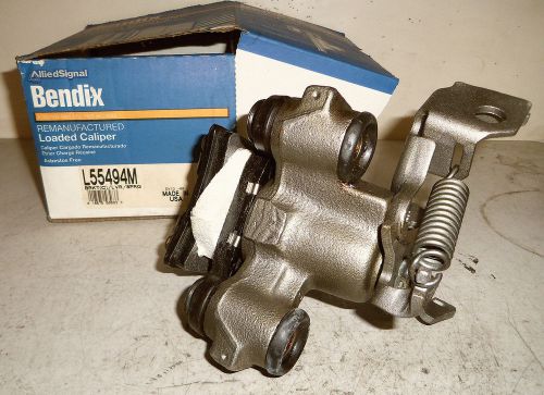 Bendix l55494m loaded brake caliper, remanufactured