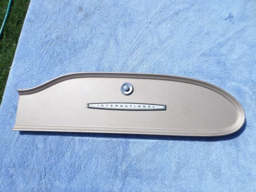 1966 ihc international pickup truck travelall glove box door