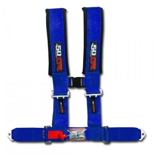 New blue 3 in 4 point harness seat belt sidebyside prowler polaris rzr ranger