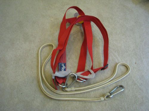 Atlantis ultimate offshore marine safety harness with 6 foot tether
