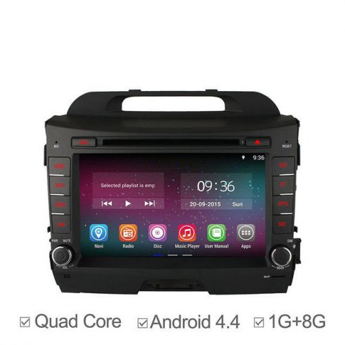 Ownice 4core headunit car dvd player for kia  r2011-2015 with gps wifi 3g radio