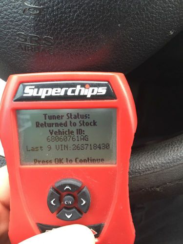 Superchips flashpaq 3865 tuner - dodge hemi ram durango dakota charger 4.7l 5.7l