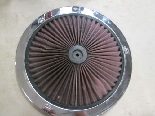 K&amp;n flow control air cleaner top dirt race car modified bicknell imca ump teo