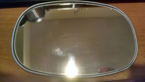 Vintage sun visor clip on vanity mirror