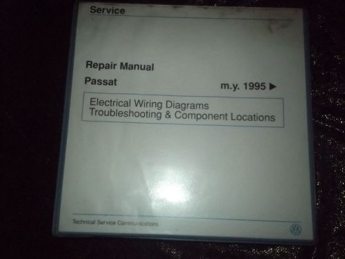 1995 vw passat wiring diagrams troubleshooting manual service shop
