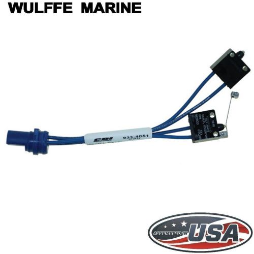 Electronic shift assist (esa) switch assembly for omc cobra sterndrives