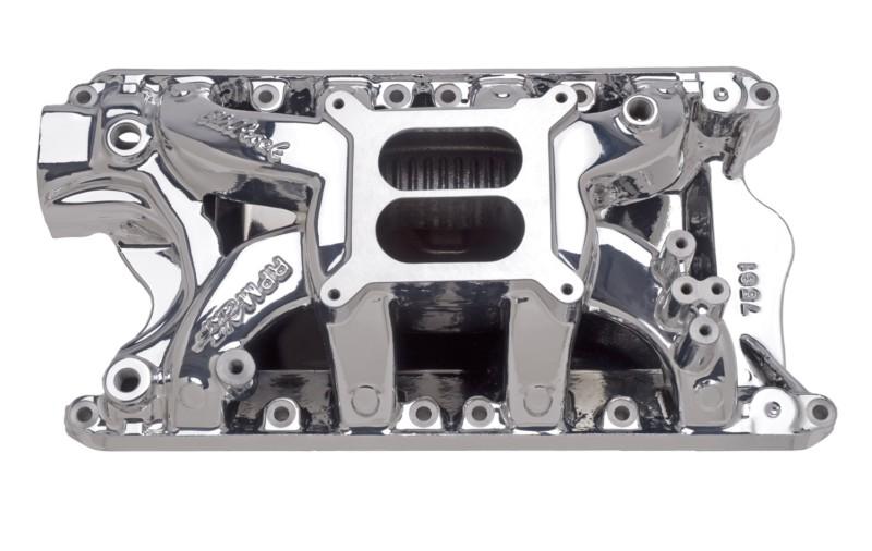 Edelbrock 75814 rpm air gap 351-w; intake manifold