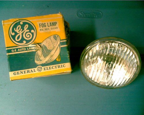 1930-1953 ge fog lamp 6 volt clear #4015