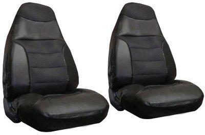 **Hawaii**Black Padded Synthetic Leather Car Truck High Back Bucket Seat Covers, US $59.94, image 2
