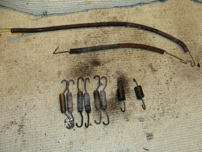 Find Yamaha Exhaust Snowmobile Springs Manifold Pipe SRX Viper Ski doo