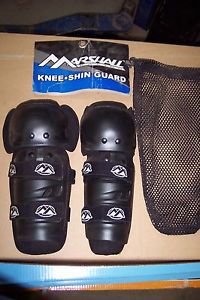 Knee/shin guard- blk youth 82-83101; marshall distributing