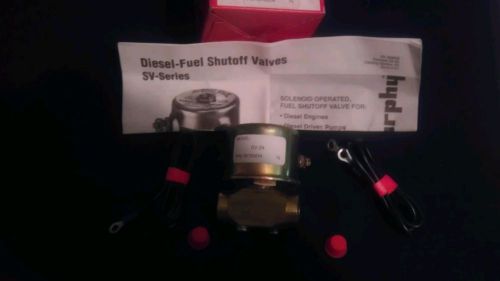 Murphy diesel shut off valve sv  24