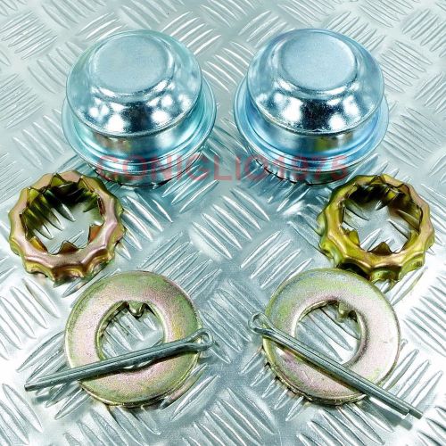 Zinc cote center wheel hub dust grease caps datsun bluebird 510