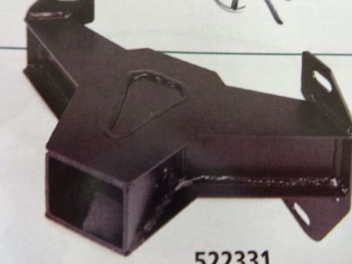 Polaris rzr 4  xp 900 2012 2013   2 inch reciever rear hitch dragonfire  black