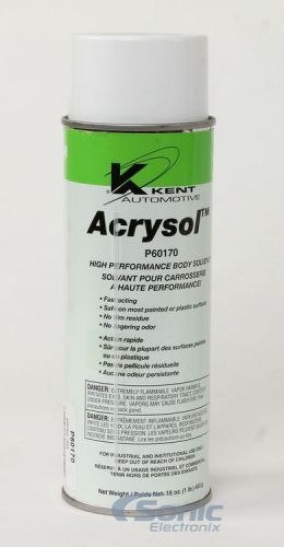 Install bay p60170 16oz kent acrysol high performance spray solvent
