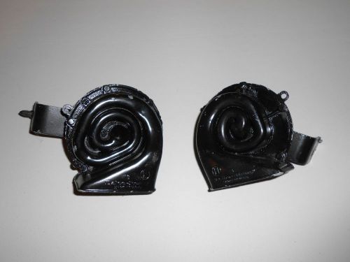 1964 cheve high low note delco remy stamped horn set