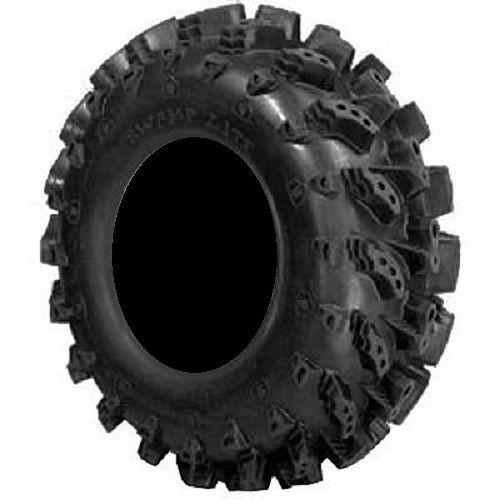 Set of (2) 25-10-12 &amp; (2) 25-8-12 interco swamplite swamp lite atv light tires