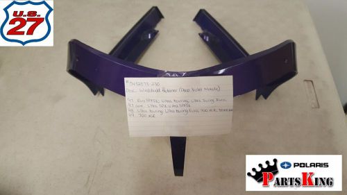 Genuine oem polaris windshield trim retainer for sale | deep violet| 5432573-230