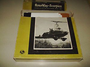 Rotorway scorpion original construction set ( plans, glossies, manuals, box )