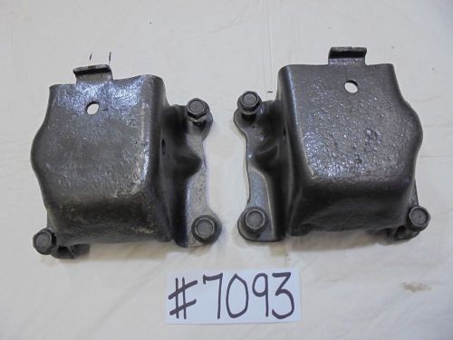 1971-1972  mustang 302 351c engine motor frame mounts - pair
