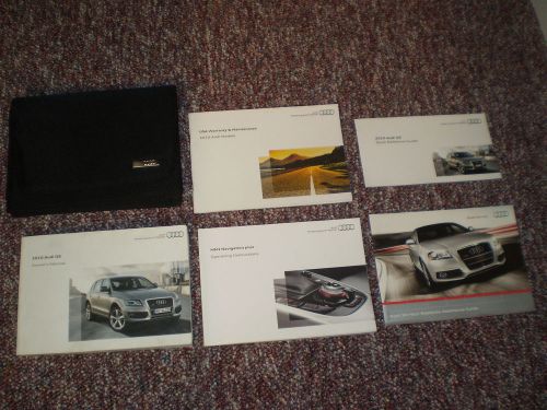 2010 audi q5 suv owners manual books navigation guide case all models