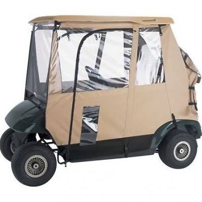 Classic accessories 72042 deluxe 3-sided golf car enclosure (sand)