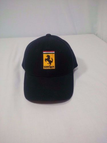 Black ferrari logo owners club hat