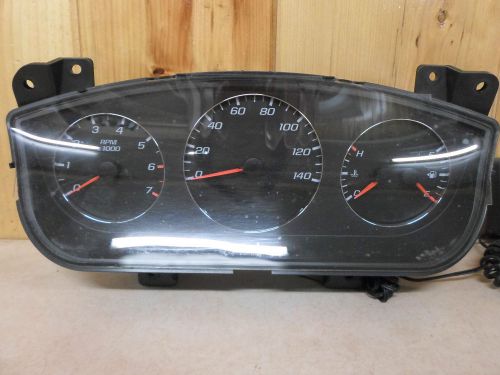 2007 chevrolet impala speedometer cluster